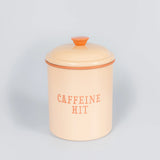 Yvonne Ellen Enamel Storage Tin (Coffee)