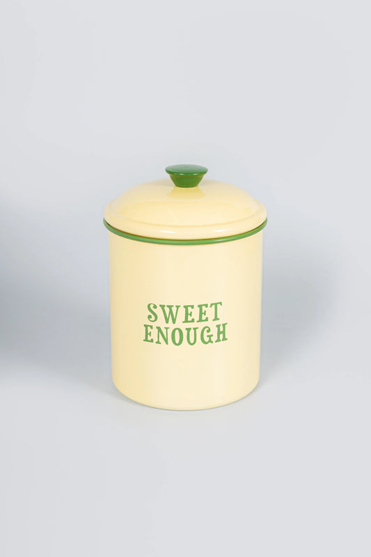 Yvonne Ellen Enamel Storage Tin (Sugar)