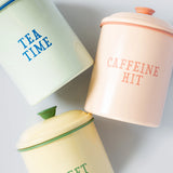 Yvonne Ellen Enamel Storage Tin (Coffee)