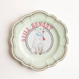 Yvonne Ellen Labrador Flower Plate (23cm)