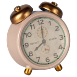 Maileg Alarm Clock, Mouse - Powder | Dollhouse Miniatures