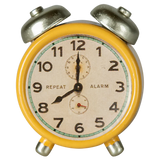 Maileg Alarm Clock, Mouse - Yellow | Dollhouse Miniatures
