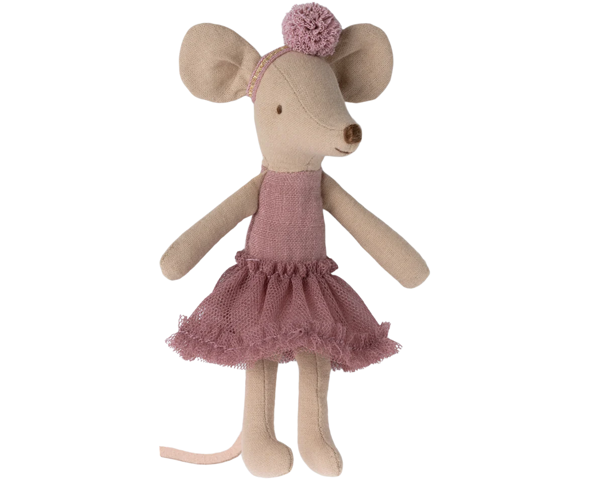 Ballerina Mouse, Big Sister - Heather | Maileg UK