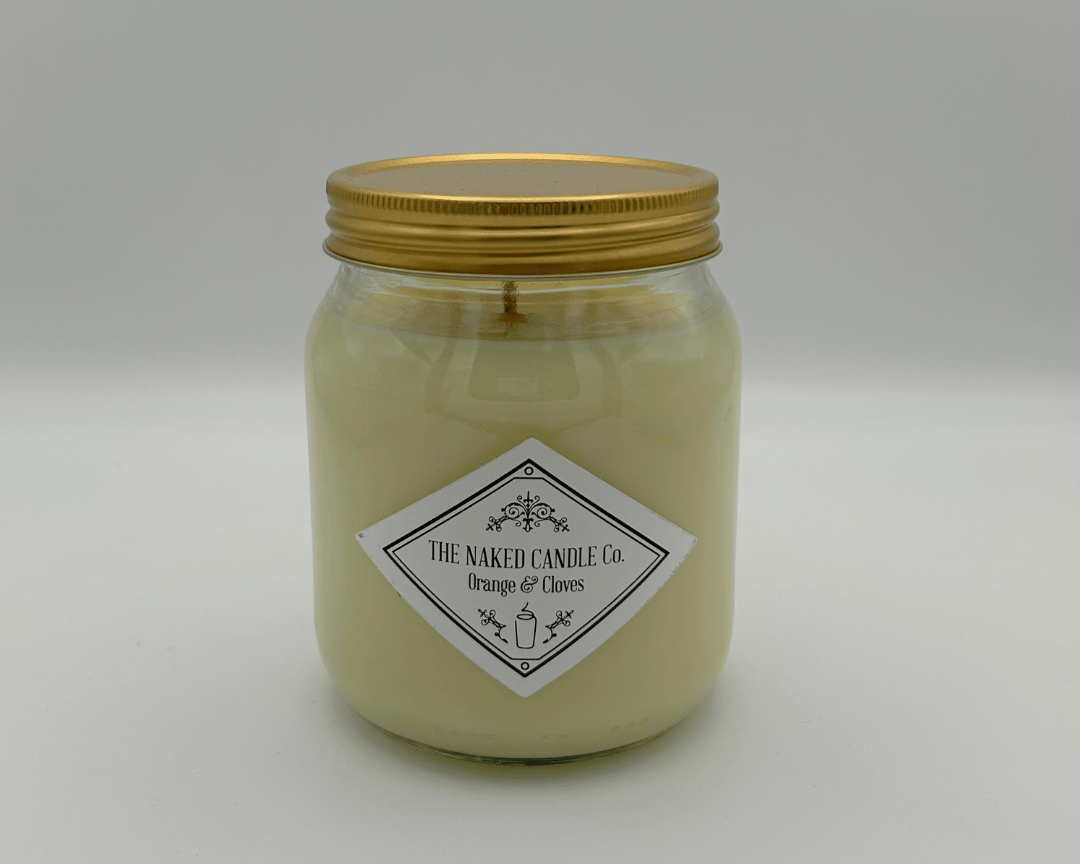 Orange & Cloves Scented Jar Candle