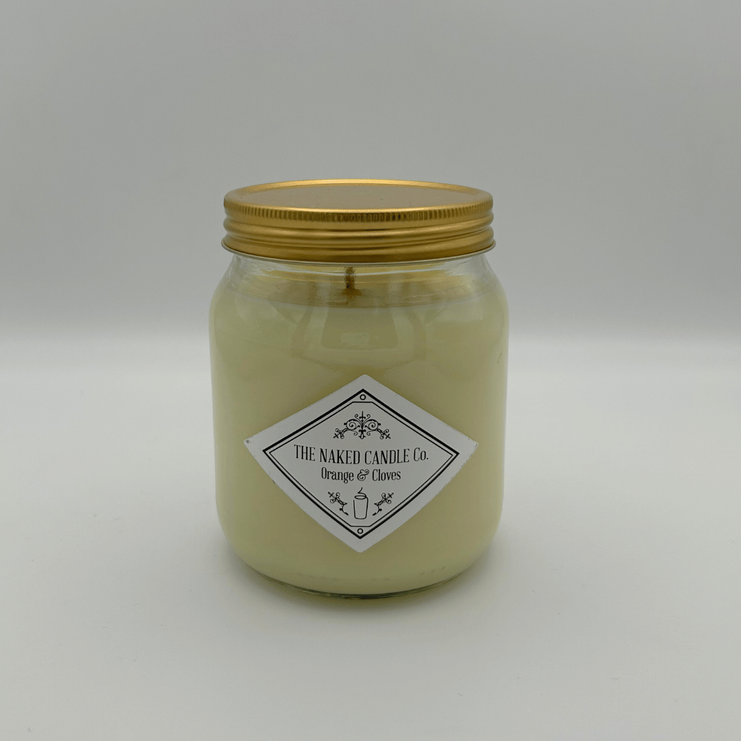 Orange & Cloves Scented Jar Candle