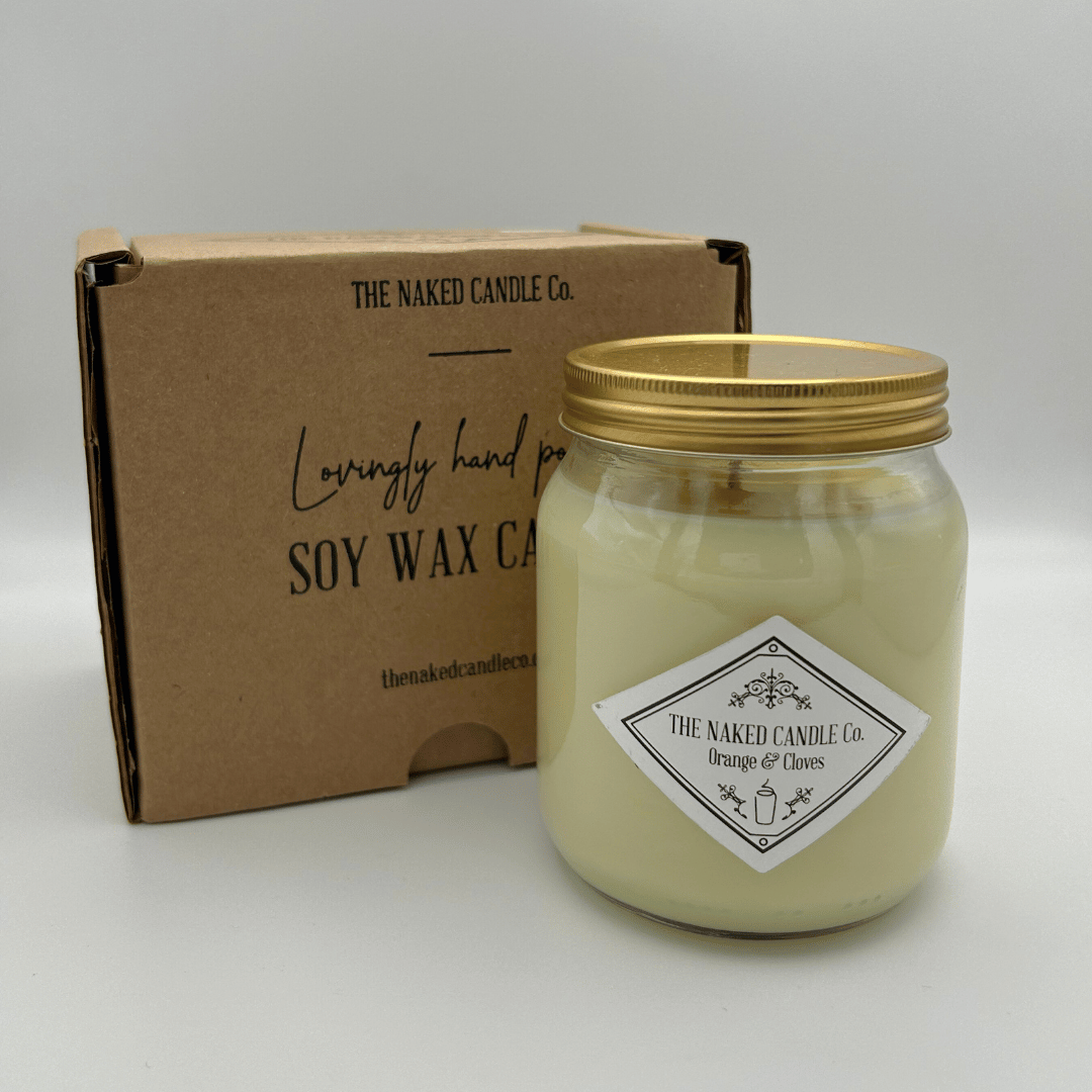 Orange & Cloves Scented Jar Candle