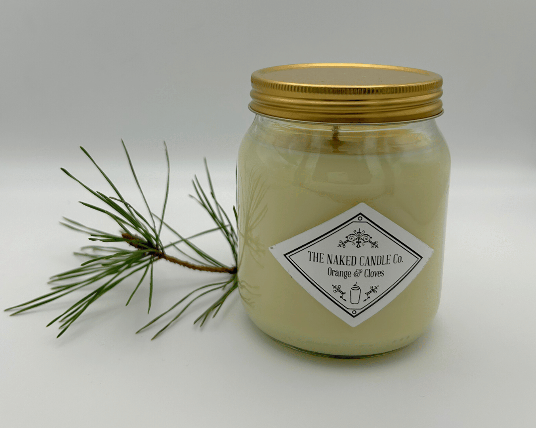 Orange & Cloves Scented Jar Candle