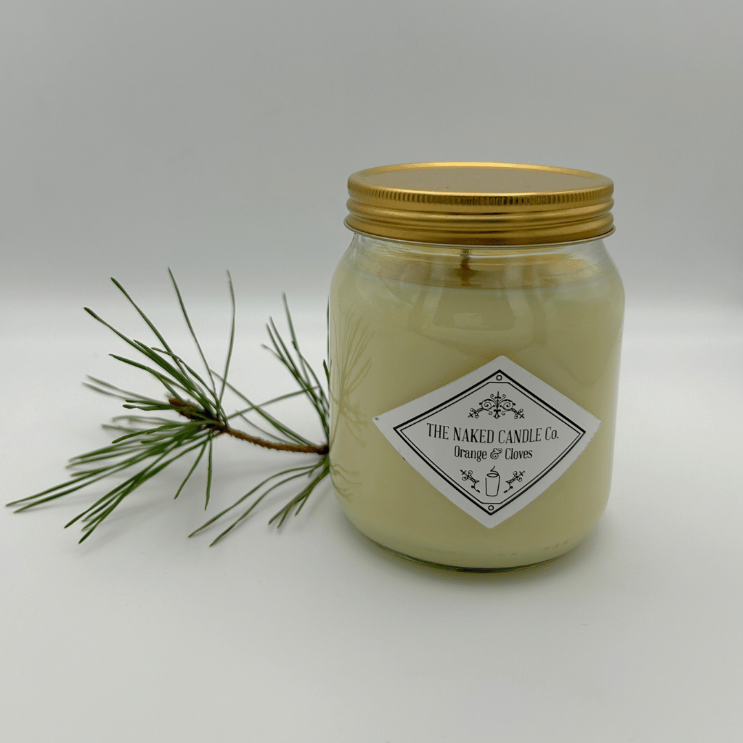 Orange & Cloves Scented Jar Candle