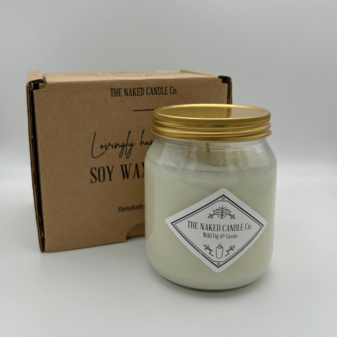 Wild Fig & Cassis Scented Jar Candle