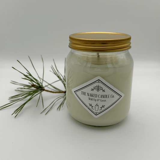 Wild Fig & Cassis Scented Jar Candle