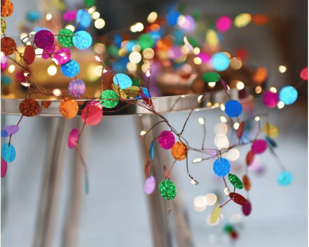 Confetti String lights | Fairy Lights