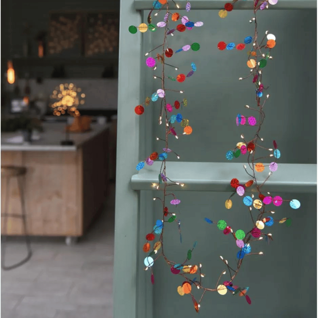 Confetti String Lights Mains Powered