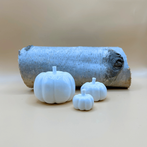 Miniature Porcelain Pumpkin