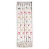 Floral Pattern Candles (x16)