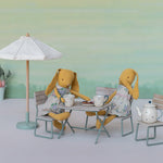 Bunnies Enjoy tea in the garden | Maileg UK