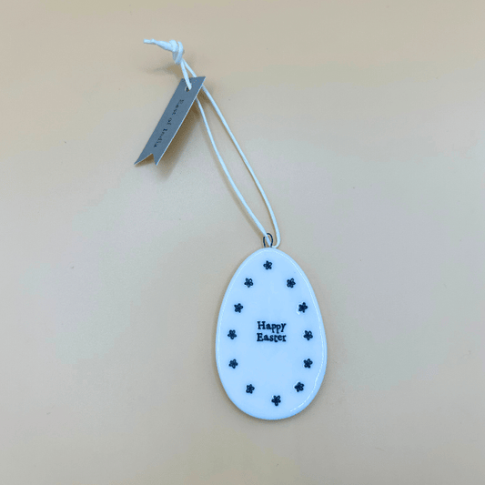 Easter Porcelain Hanging Decoration