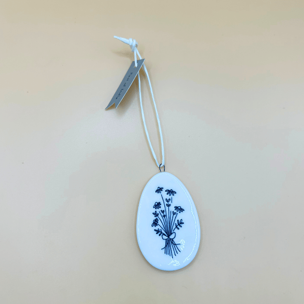 Easter Porcelain Hanging Decoration
