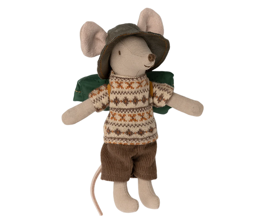 Maileg Big Brother Hiker Mouse | Collectable Heirloom Toys