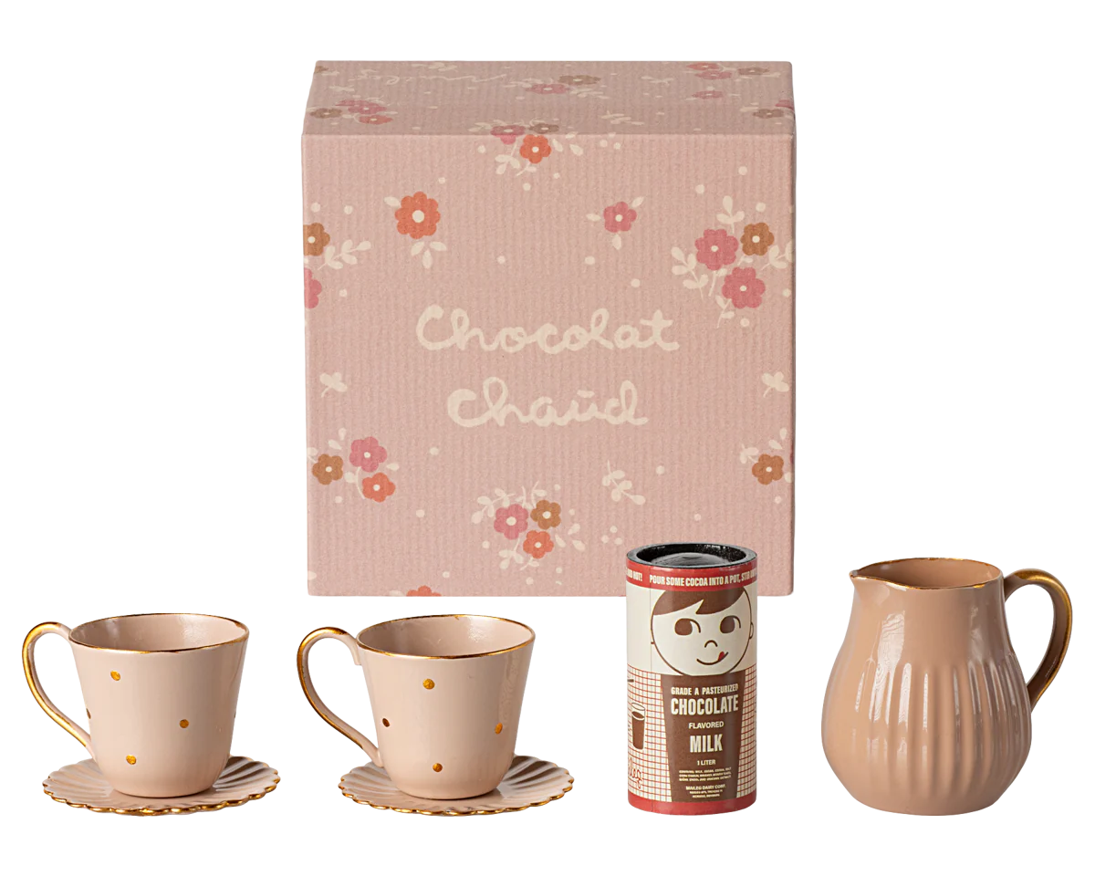 Maileg Hot chocolate set, Mini | Maileg uk