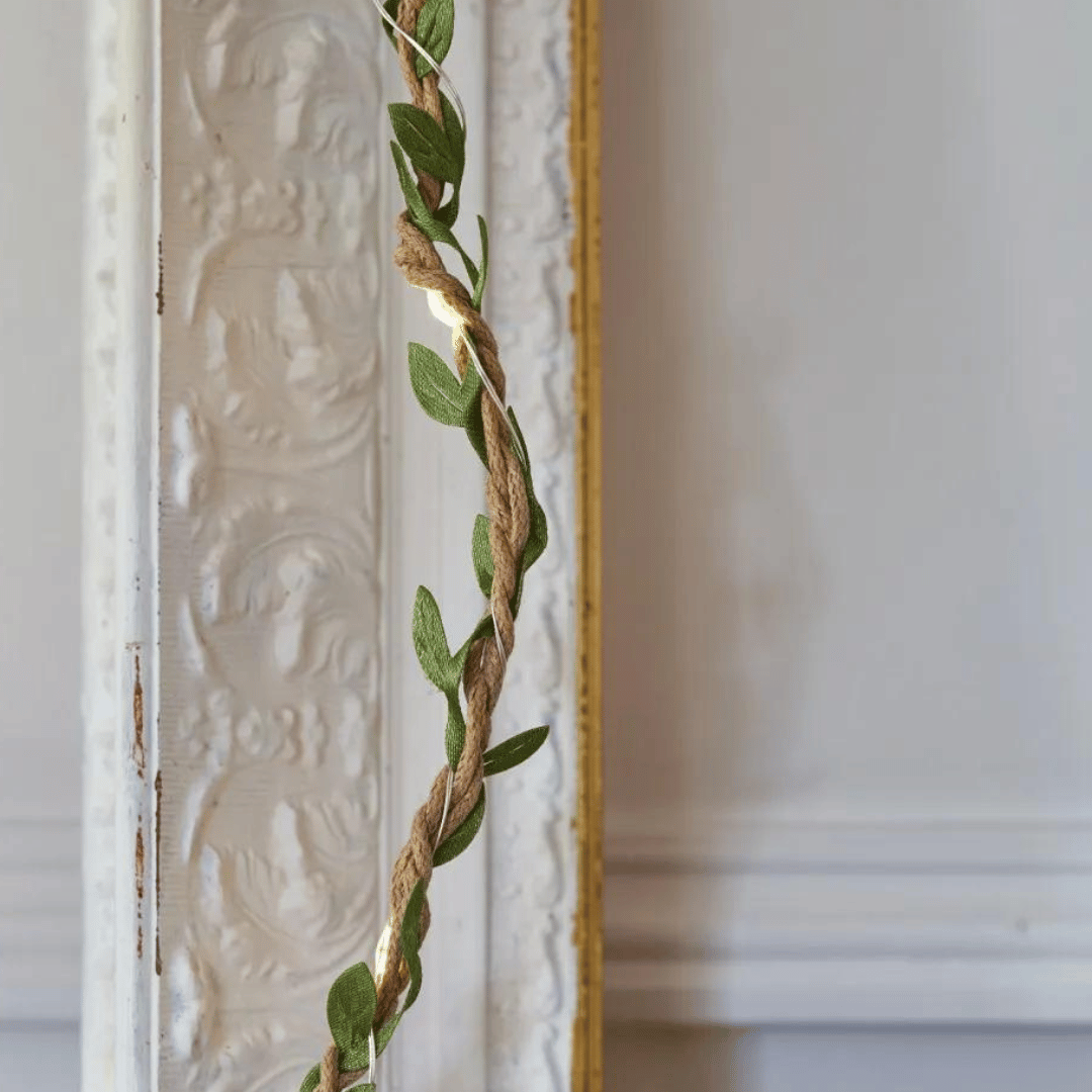 battery powered string light - leaves and twine | Indoor Lights