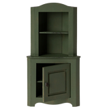 Maileg Miniature Corner Cabinet in dark Green | Collectable Dollhouse Furniture