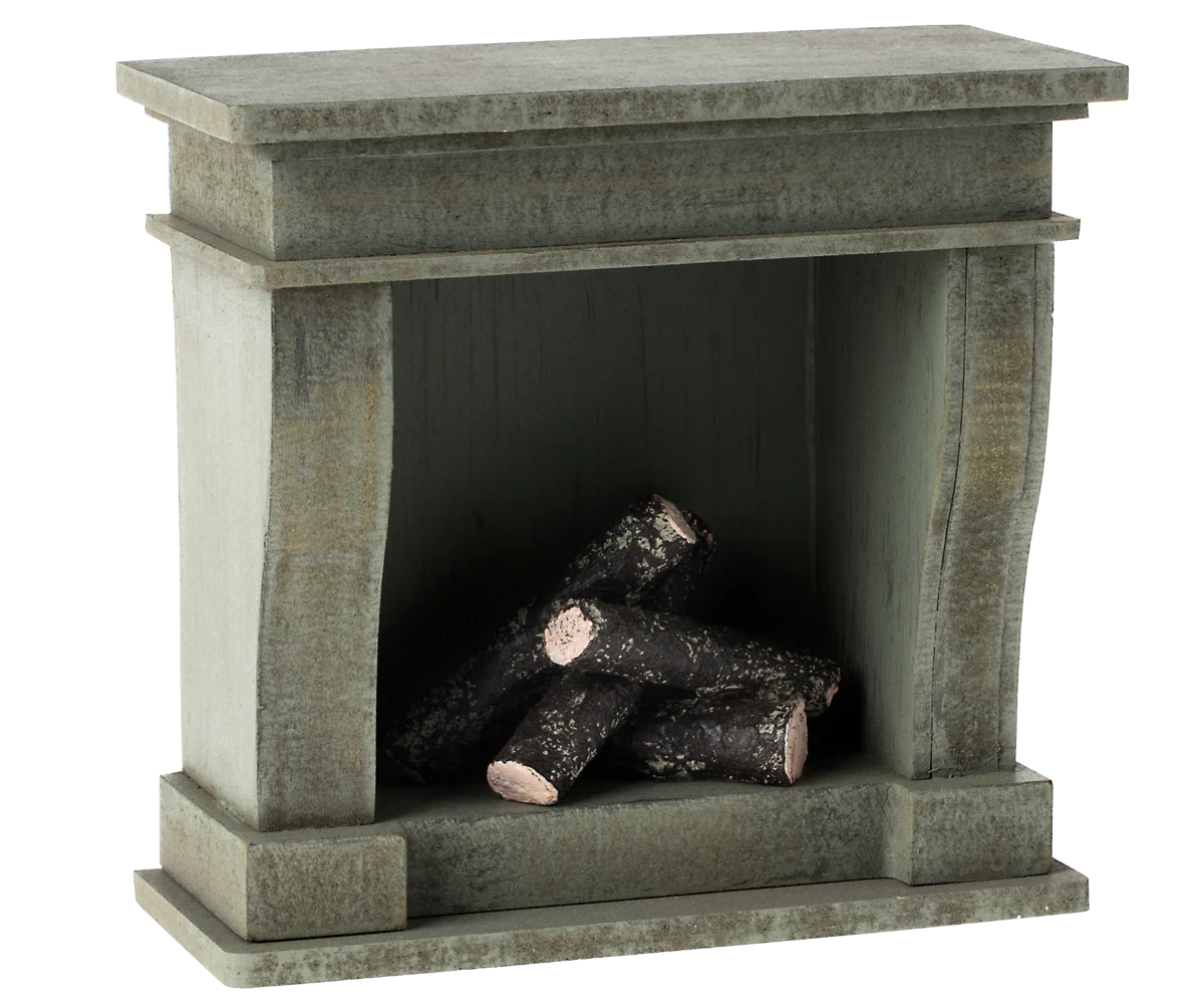 Maileg Miniature Fireplace | Collectable Dollhouse Furniture