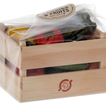Maileg Miniature Veggies and Fruits in wooden crate | Collectable Dollhouse Miniatures