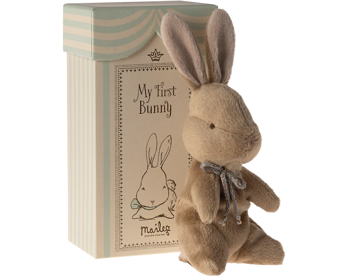 My First Bunny Maileg - brown | Baby Shower Gift