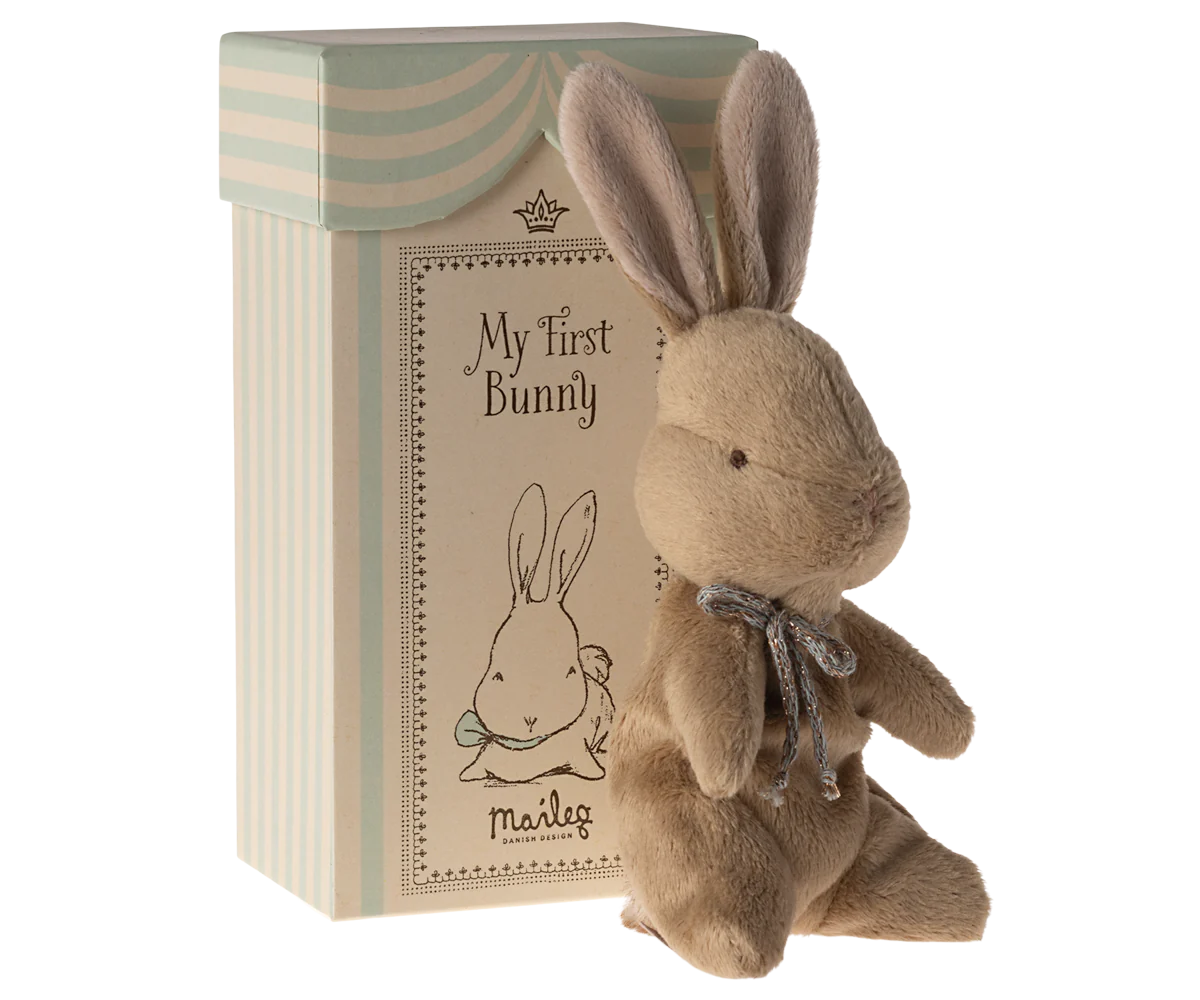 My First Bunny Maileg - brown | Baby Shower Gift