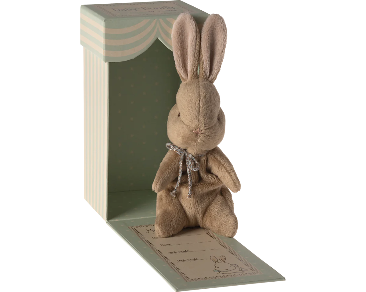 My First Bunny Maileg - brown | Baby Shower Gift
