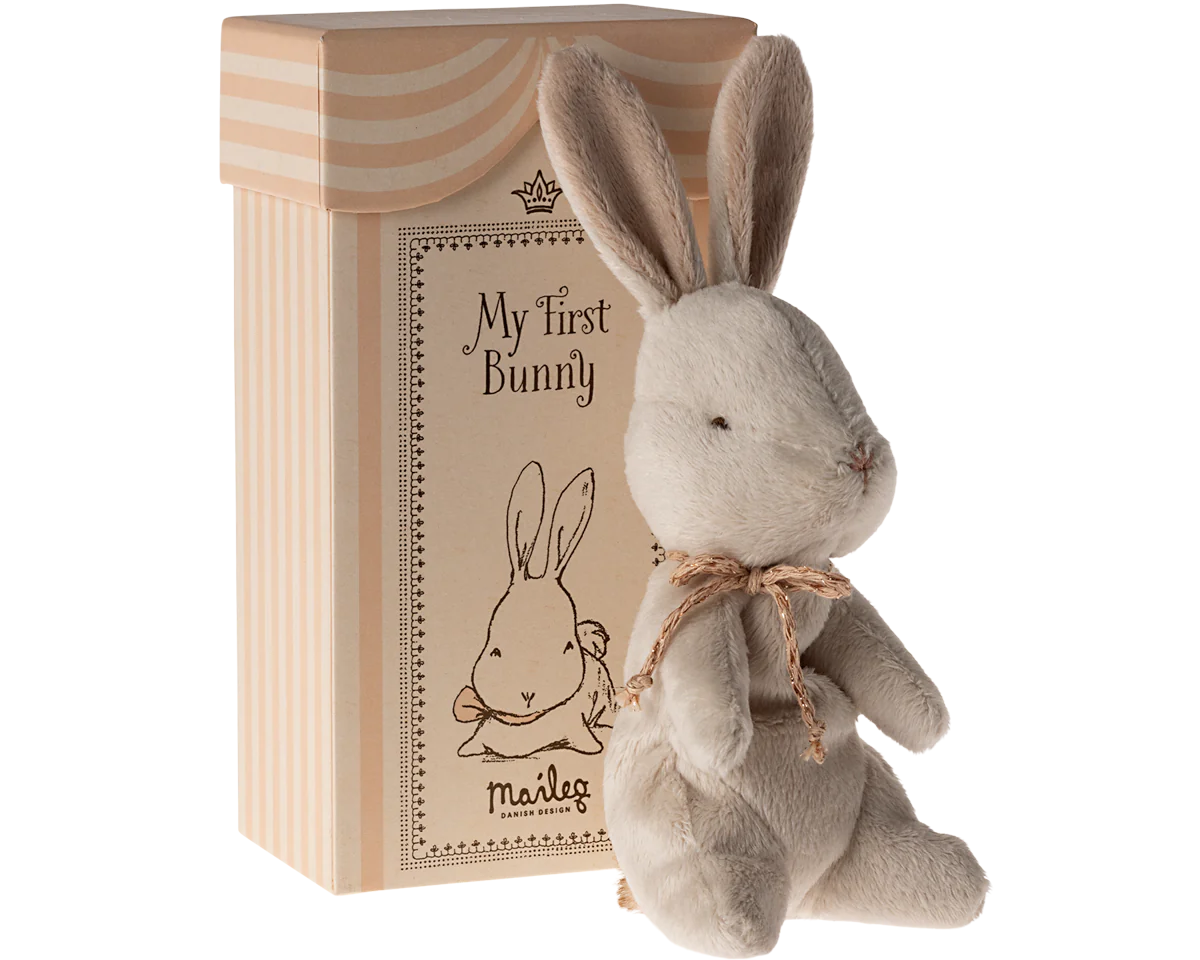 Maileg my First Bunny off White | Collectable Heirloom Toys