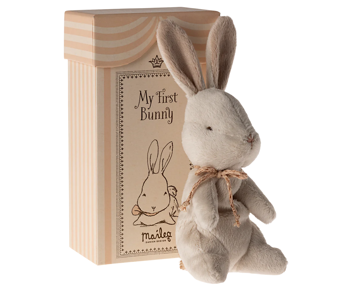 Maileg my First Bunny off White | Collectable Heirloom Toys