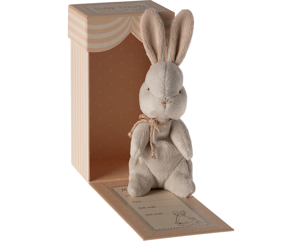 Maileg my First Bunny off White | Collectable Heirloom Toys
