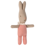 Maileg Rabbit, My - Red check | Maileg UK
