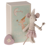 Maileg Tooth fairy Mouse - Little sister in matchbox | Collectable Heirloom Toys