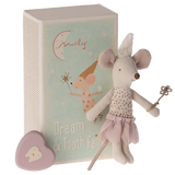 Maileg Tooth fairy Mouse - Little sister in matchbox | Collectable Heirloom Toys