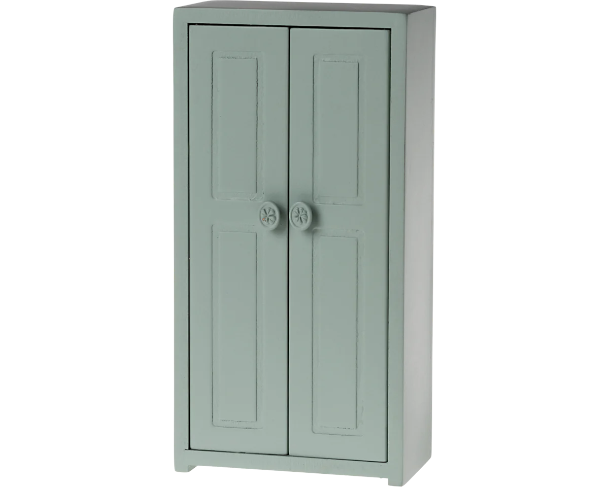 Maileg Closet, Mouse - Soft Blue | Dollhouse Furniture
