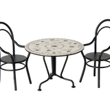 Dining table, Set with 2 chairs
