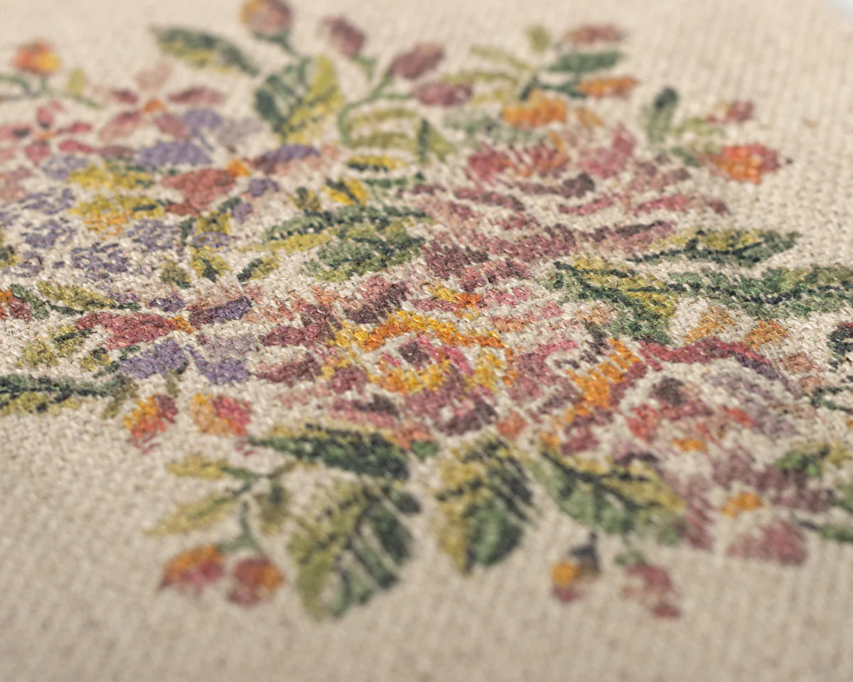 Rug, Miniature, Large - Flowers