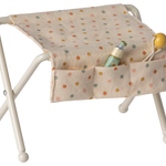 Maileg Nursery table, Baby mouse - Off white | Dollhouse Furniture