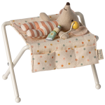 Maileg Nursery table, Baby mouse - Off white | Dollhouse Furniture
