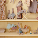 Maileg Shelf with Rabbits and Bunnies | Maileg UK