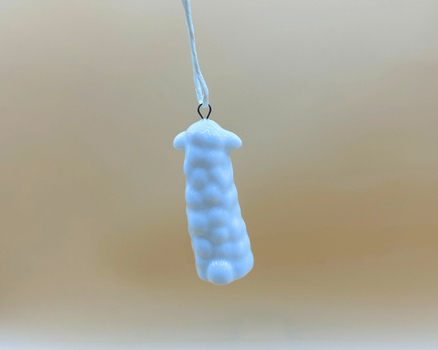 Sheep Porcelain Hanging Decoration