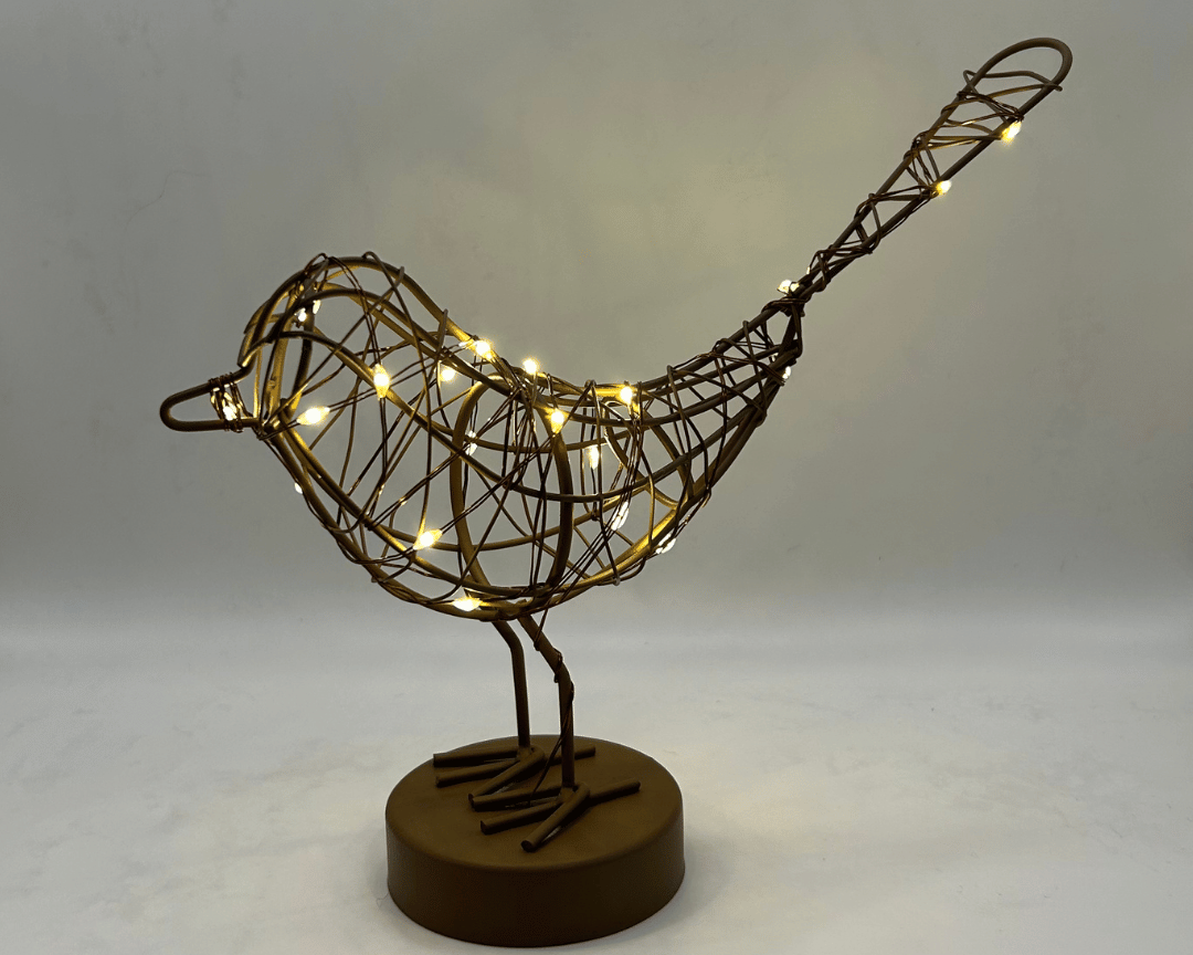 Light Up Robin | Christmas Decor
