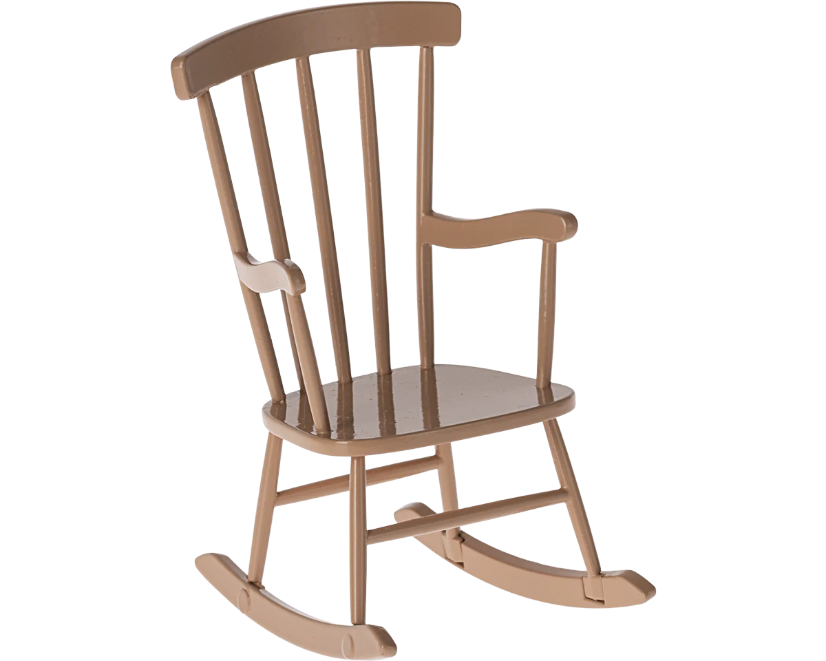 Maileg Pink Rocking Chair | Collectable Dollhouse Furniture