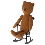 Maileg Rocking Chair Mini Anthracite | Dollhouse Accessories