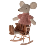 Maileg Pink Rocking Chair | Collectable Dollhouse Furniture