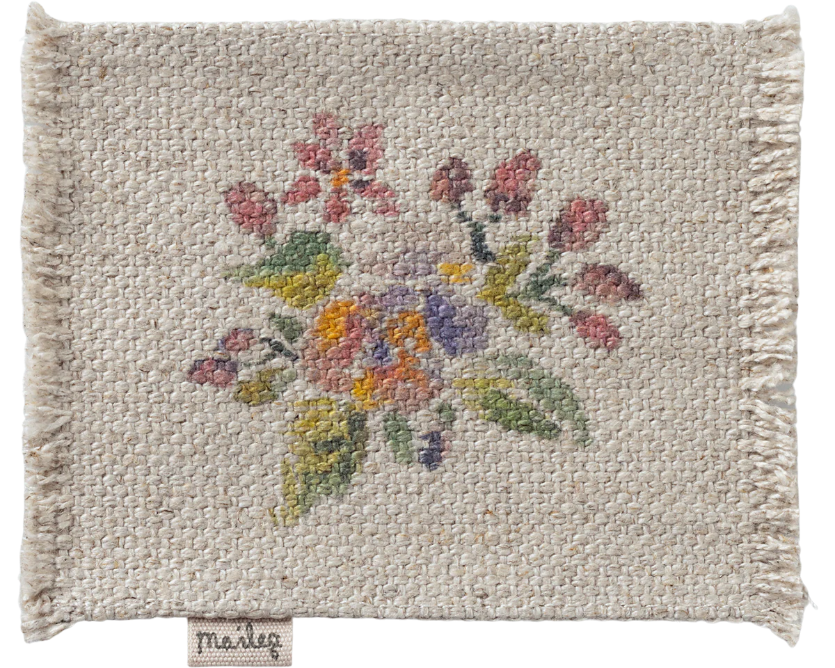Maileg Rug Flowers - Small | Dollhouse Accessories