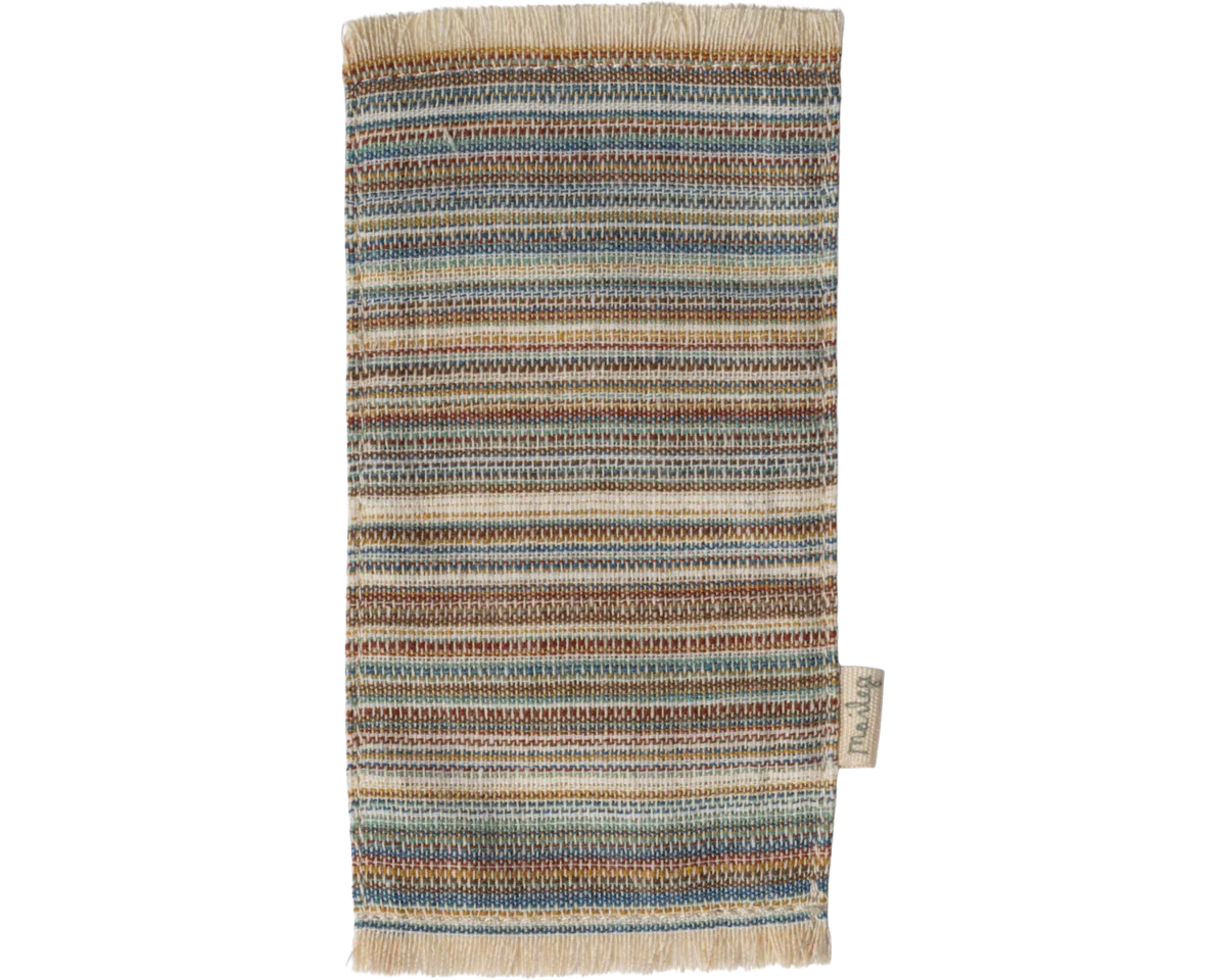 Maileg Rug Striped Medium | Dollhouse Accessories
