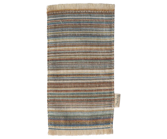 Maileg Rug Striped Medium | Dollhouse Accessories